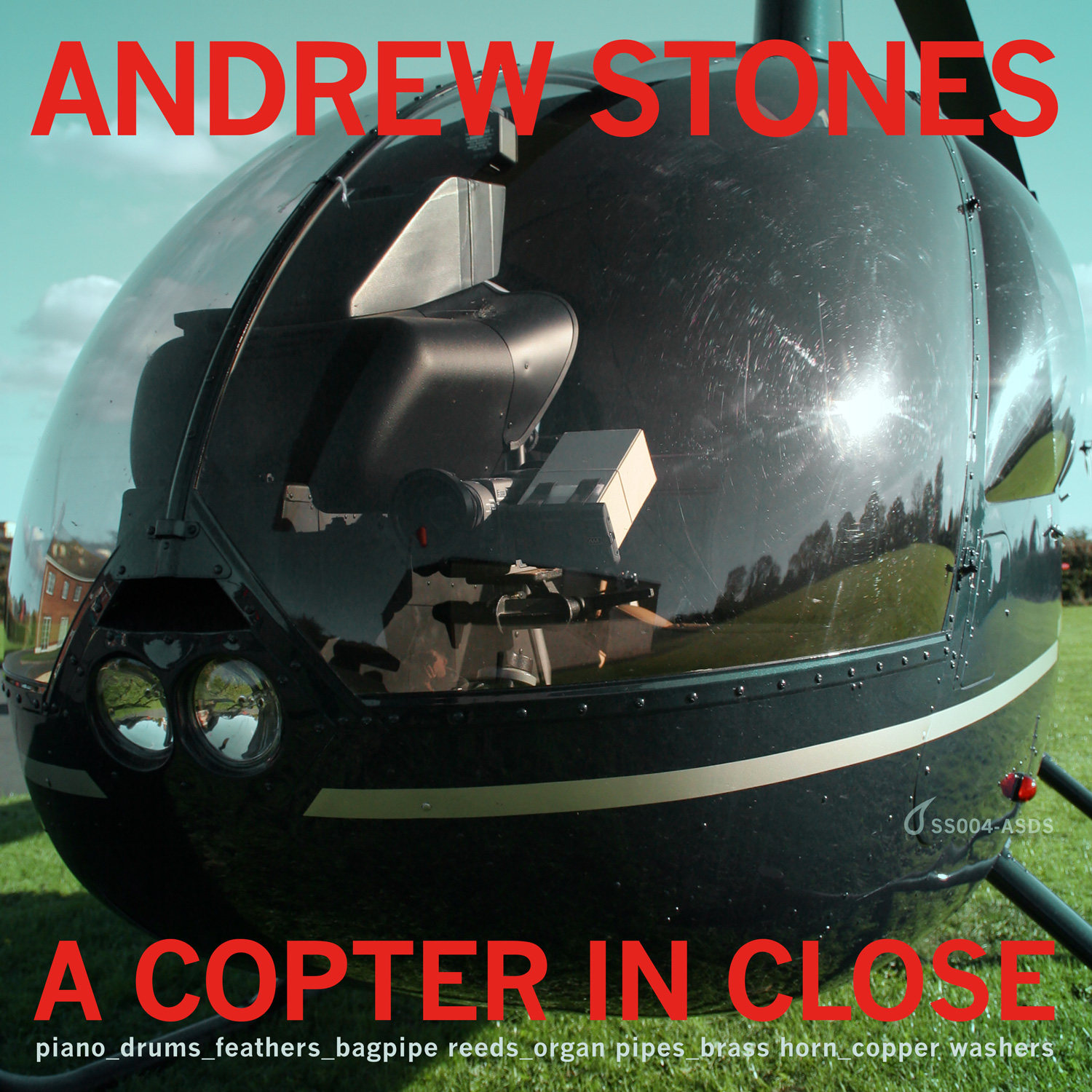 Andrew Stones - A Copter In Close. Digital single cover art 2020.